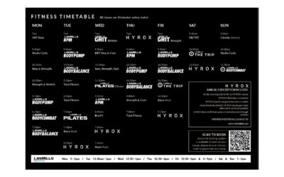 Studio Timetable